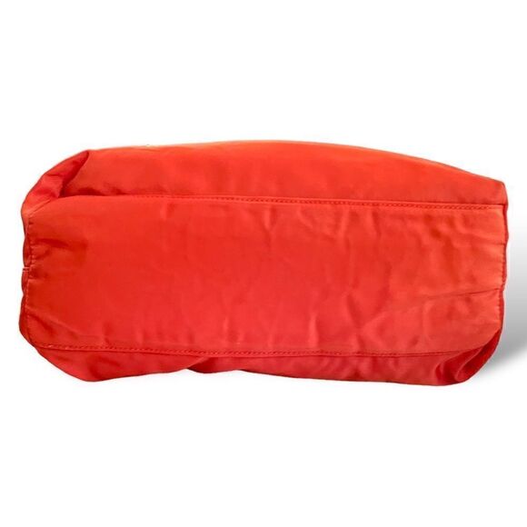 PRADA Tote with Python Handles and Beaded Front Logo - Picture 9 of 14